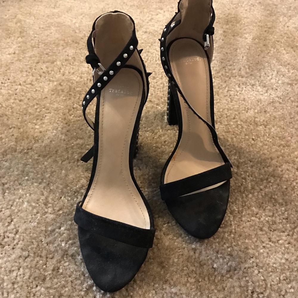 Zara Trafaluc Black High Heels